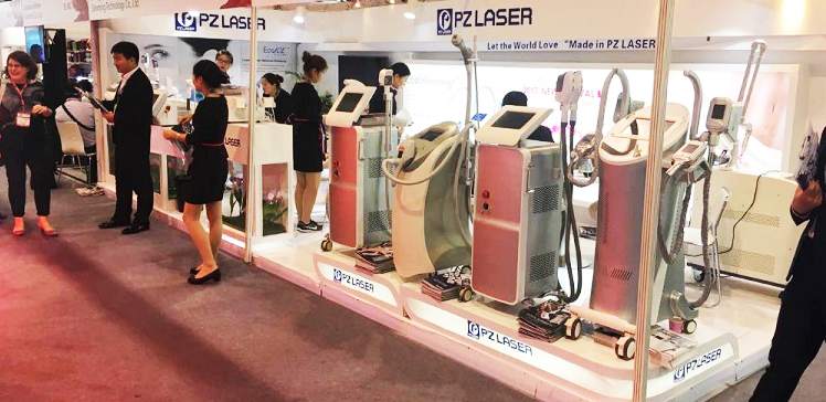 High Power 808nm Diode Laser Hair Removal Machine With Crystal Sapphire Cooling Tip