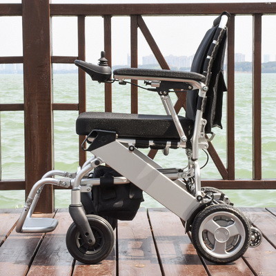Lithium Battery Lightweight Foldable Electric Wheelchair With 300W Motor
