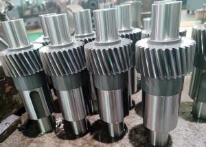 Quality 4.5 Module Left Hand Helical Pinion Gear Shaft wholesale