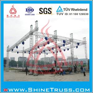 Quality medium/winch project truss,event stage truss for indoor or outdoor show wholesale