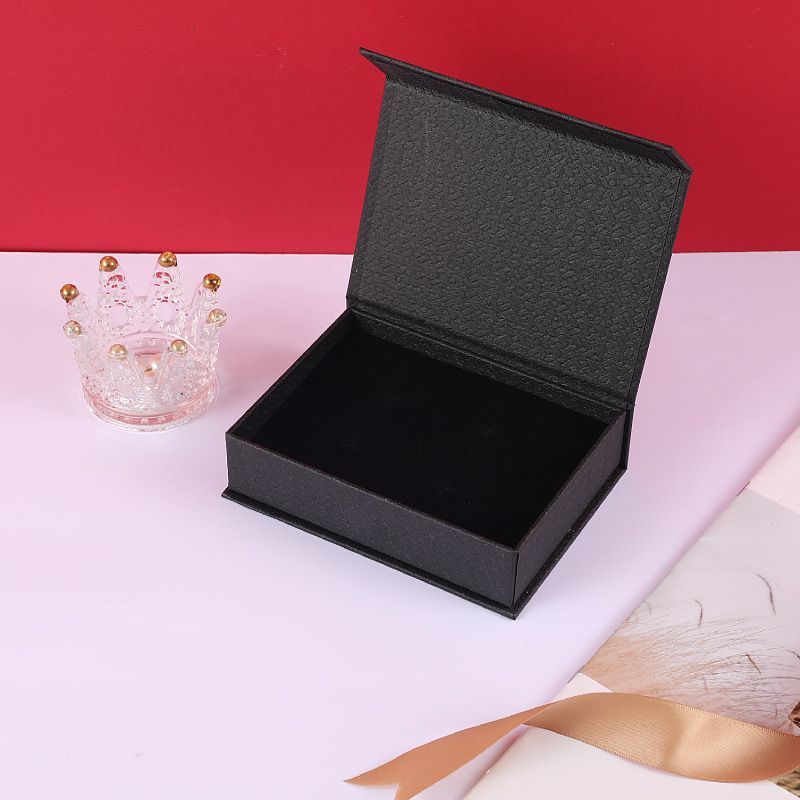 Fancy Design Custom Logo Printing Matt Laminated Rigid Cardboard Wedding Grown Packaging Magnetic Box