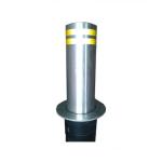 Hotel Entrance Control Hydraulic Road Security Barriers , Safety Bollard 1 Year