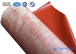 Quality Heat Insulation 3mm Single Sided Silicone Coated Fiberglass Fabric wholesale