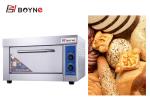 Hotel Commercial Stainless Steel Single Deck Electric Bakery Bread Oven
