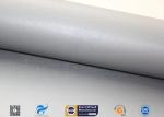 Electrical Insulation Silicone Fiberglass Fabric / Glass Fibre Cloth Fire