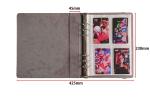Bandage Card Holder Album Book Dustproof Wind Gradient Pu Cover