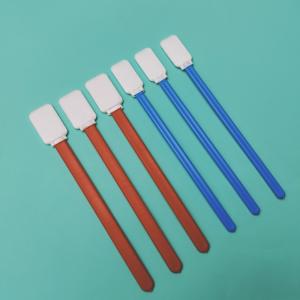Quality 714 Lint Free Flat Square Dacron Cleaning Stick Car Cleaning Polyester Swab For Cleanroom wholesale