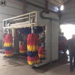7 Brushes Gantry Type Automatic High Pressure Car Wash Machine Water Flushing