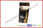 Custom Paper Cigarette Cigar Gift Box With Gradient Golden Printing