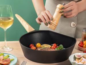 Quality Dishwasher Safe Non Stick Frying Pan 13 Inch With Ceramic Coating wholesale