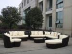 9pcs luxury resort beach sofa furniture