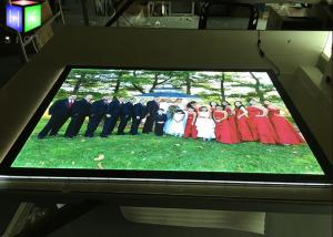Quality One Side Slim Acrylic LED Light Box Display Indoor Magnetic Frame Edge Lit wholesale