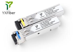 Quality BIDI 60km 1310nm/1550nm LC Connector 1.25G SFP Transceiver Module wholesale