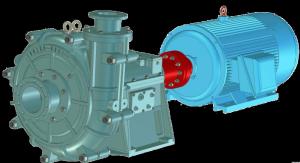 Quality 1480r/Min Horizontal Slurry Pump , 37kw Submersible Mud Pump 80ZBQ-315 wholesale