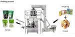 Chocolate Bar Doypack Premade Pouch Packing Machine