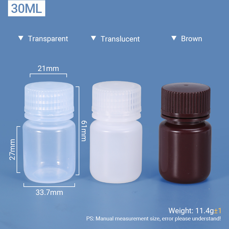 SCREW CAP Plastic PP Chemical Laboratory Reagent Bottle Packaging Of Biological Reagents