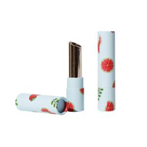 Quality Luxury lipstick tube box round cardboard paper lip balm tube for packaging wholesale