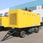 10kva Trailer Gasoline Power Generator Set Multifunctional Durable