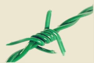 Quality High Quality PVC Coated Double Twisted Barbed Wire BWG12 for Pasturage Boundary wholesale