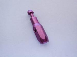 Quality Purple Anodized CNC Precision Machining Parts for Custom Axle Shaft wholesale