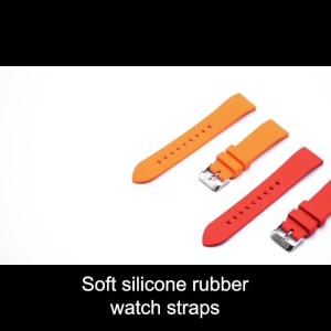Quality ROHS Quick Release 20mm Silicone Rubber Smart Watch Strap wholesale