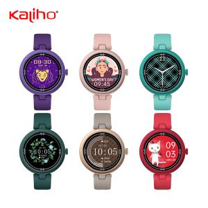 Quality KALIHO D08 Smartwatch Relógio Inteligente Original IP68 Bluetooth À Prova D'água Chamando Bateria Longa Para Mulher wholesale