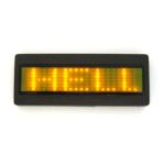 2015 Programable fashion innovative mini led display badge