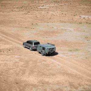 Quality Customized NJSTAR Small Travel Trailers Aluminum Off Road Camper Trailer wholesale