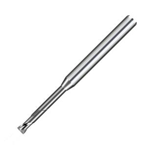 Quality Aluminum 3mm Long Neck End Mills Tungsten Carbide 2 Flutes Without Coating wholesale