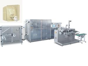 Quality Full Automatic Cosmetic Face Mask Folding Packaging Machine MultiFunction wholesale