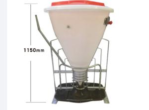 China 140kg Automatic Pig Feeder / Automatic Hog Feeder 1150mm Overall Height on sale