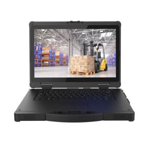 Quality 15.6 Inch 1000cd/M2 Industrial Rugged Laptop , RS232 Fully Rugged Laptop wholesale