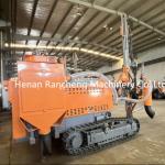 20m Hydraulic DTH Blasthole Hole Drilling Rig 162KW Yuchai 6800KG