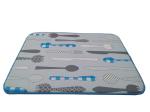 18x24inch Reversible Lemon Printing Microfiber Drying Mat Countertop Drying