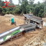 keda gold and diamond mining equipment gemstone mobile gold trommel wash plant