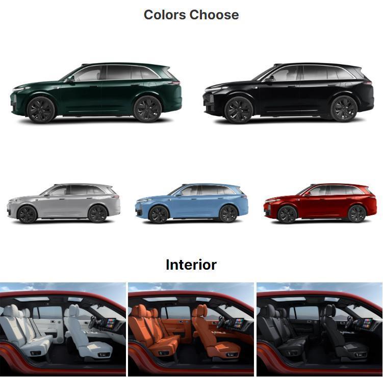 2024 New Energy EV Car Li Auto Lixiang L7 PRO Luxury SUV Hybrid Leading Ideal L7 Pure Electric Vehicles High Speed Cars Li L7