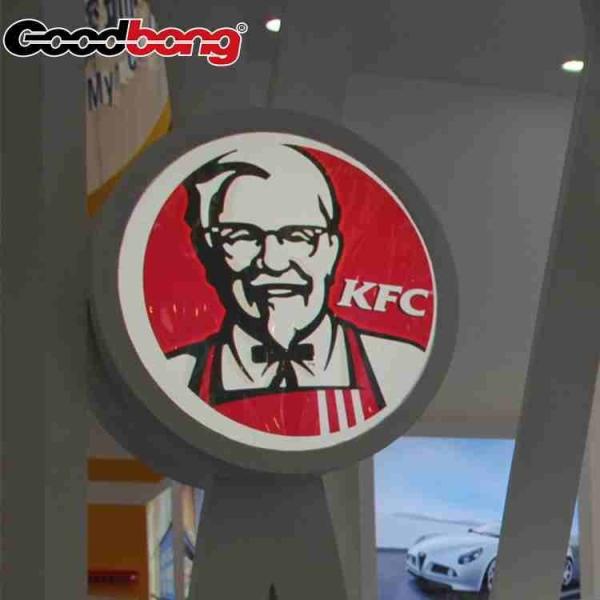 Vacuum Forming Plastic Round Custom Optional Shape Hotsale Store Letter Sign LED