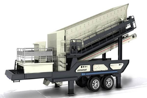 mobile screening plant