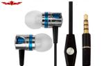 Wholesale 1.20M 3.5MM Wired HD Sound Performance Earphone With MIC For Samsung