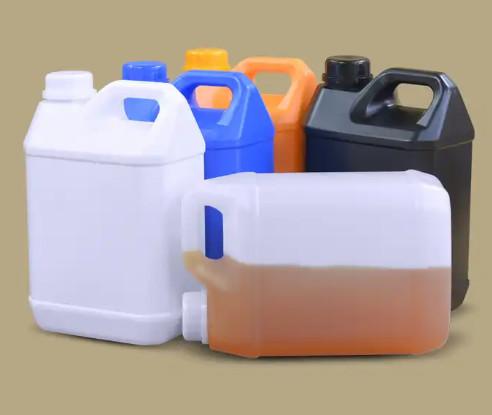 Square Or Round 25 Liter Plastic Jerry Can Chemical Industry Plastic Stacking