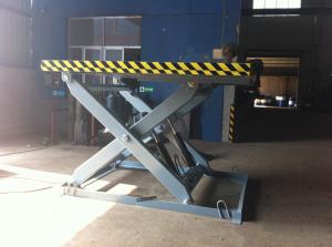Quality Hydraulic Dock Lift, Loading Bay Scissor Lift With Anti Skid Plate And Toe Guard At Four Sides wholesale