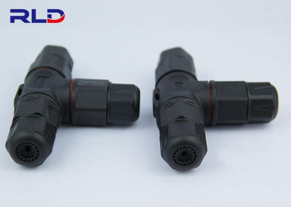 3 Way 2 Pins 3 Pins Waterproof Power Connectors For Led Outdoor Lighting