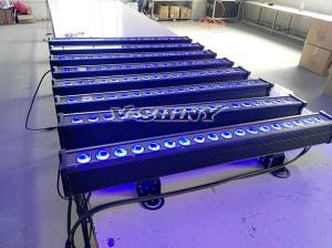 Quality Regular 12w X 18pcs Rgbw Quad Color LED Wall Washer Lights / LED Light Bar wholesale