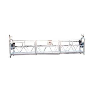 Quality Glass cleaning equipment electric wire rope suspended scaffold work platform for sale wholesale