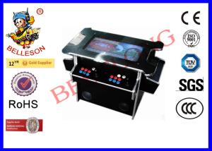 Quality Classic Sticker Cocktail Table Arcade Machine , Black Coin Operated Game Machines wholesale