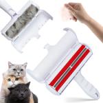 Customized Pet Hair Remover Brush White Reusable Dog Hair Roller