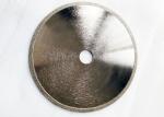 Metal Cutting Electroplated Diamond Blade With Yellow Carten ISO9001 Certificate