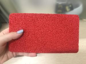 Quality School Playground Rice Shape Wet Pour Rubber Granules wholesale
