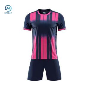 Quality Name Number Team Logo Custom Football Kit for Kids Adults Personalised Shirt Short Back Placement wholesale