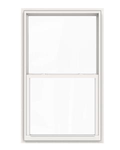 Drafty Double Hung Hurricane Windows UPVC Customized